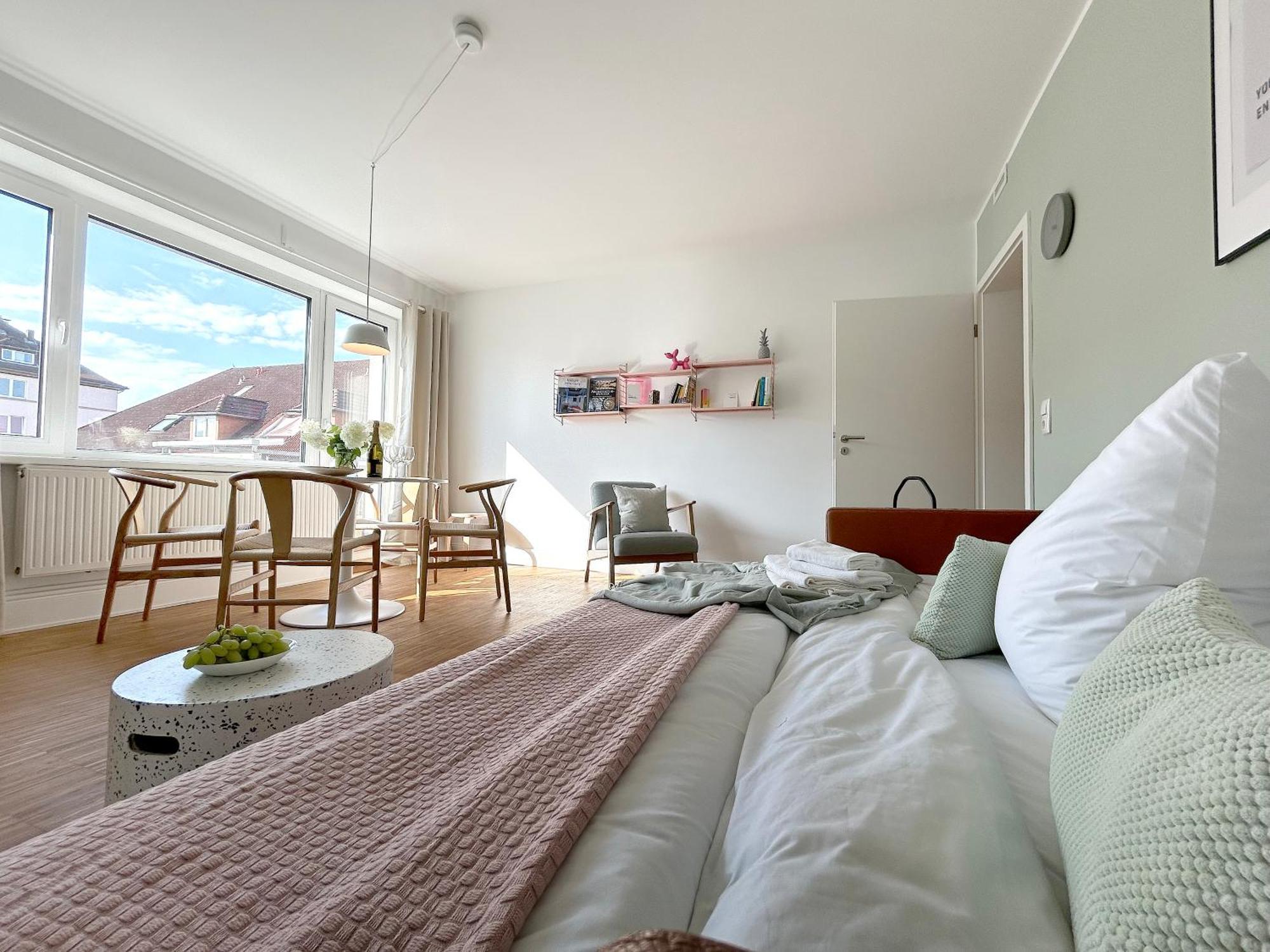 Neues Trendy Appartement In Hannover Bagian luar foto