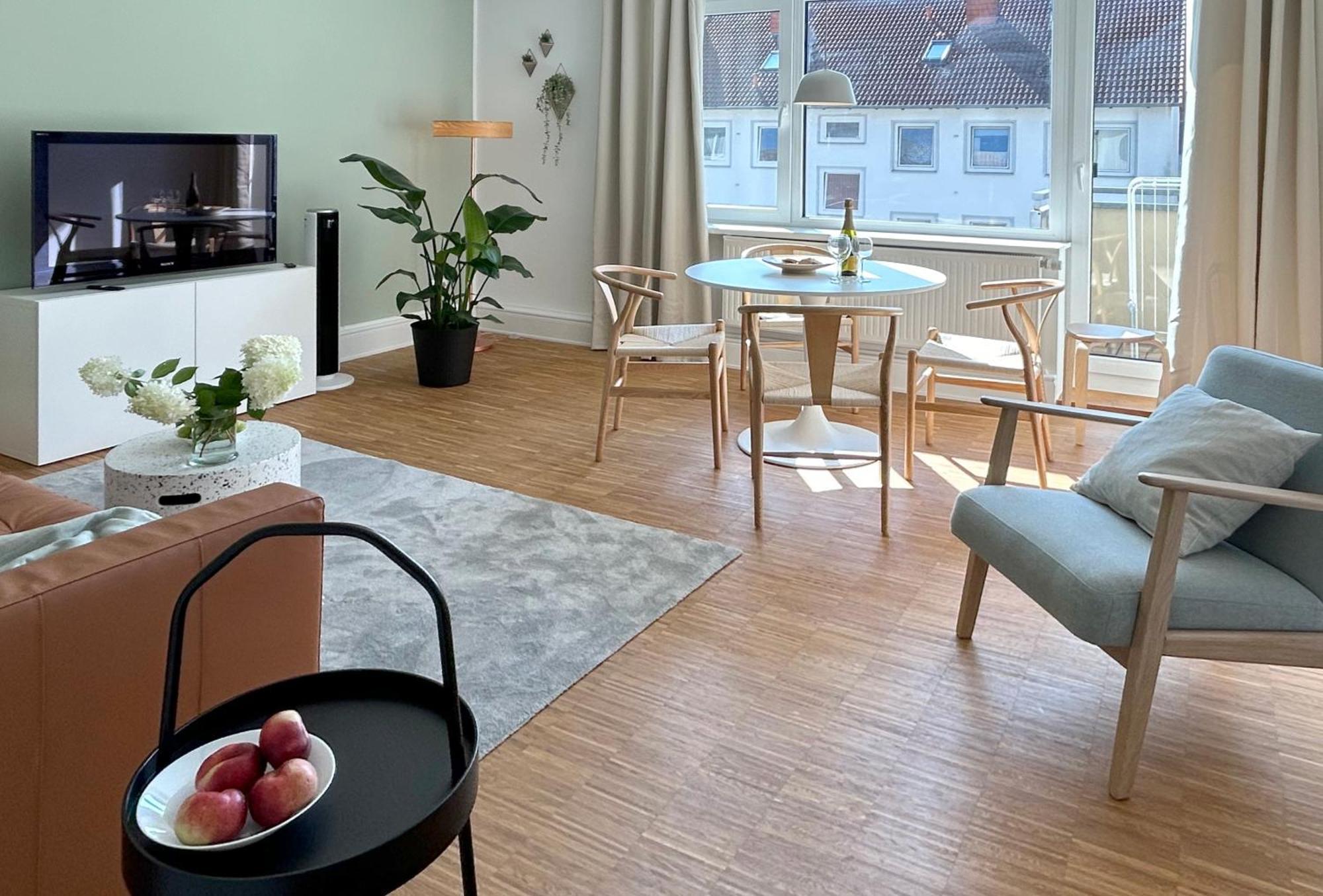 Neues Trendy Appartement In Hannover Bagian luar foto